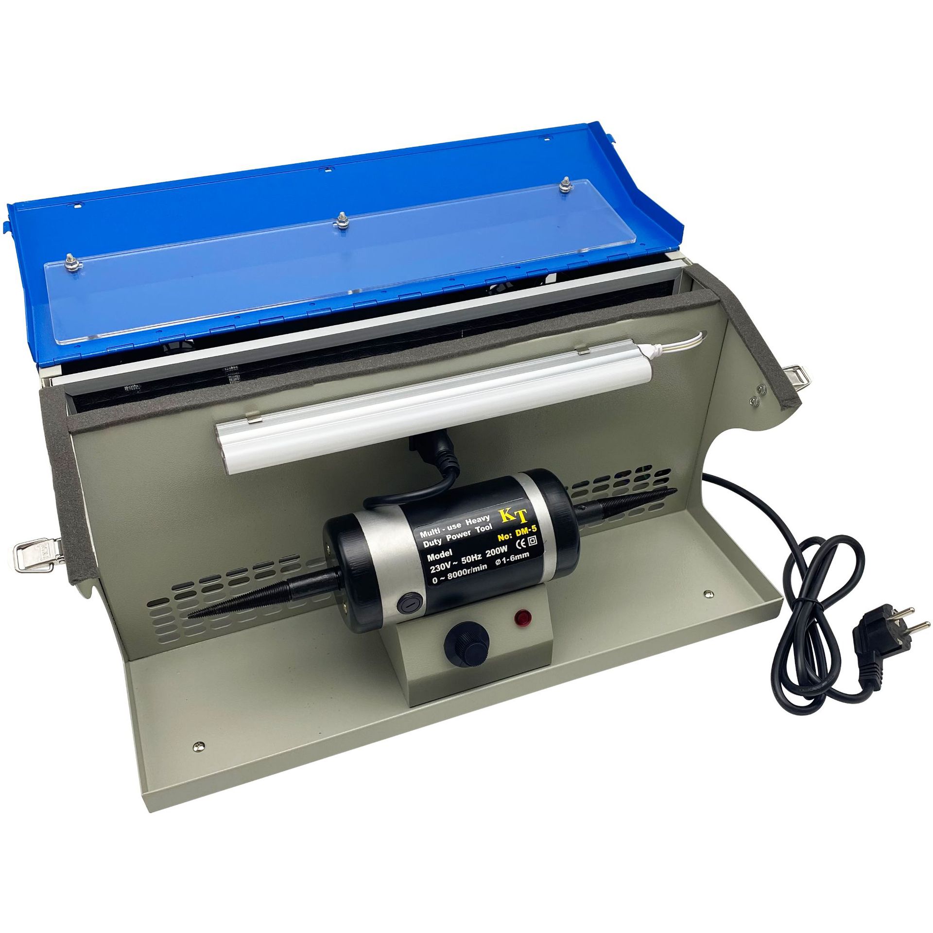 Jewelry Polisher Buffer Machine - Jewelry Bench Polisher Adjustable Variable Speed