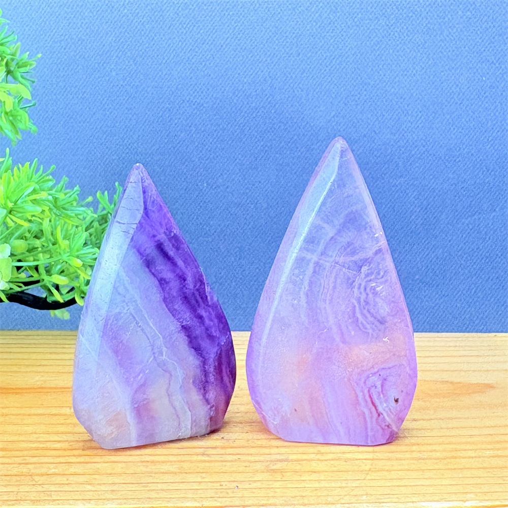Gemstone Polishing Kit - Natural Colorful Fluorite Free Form Crystal