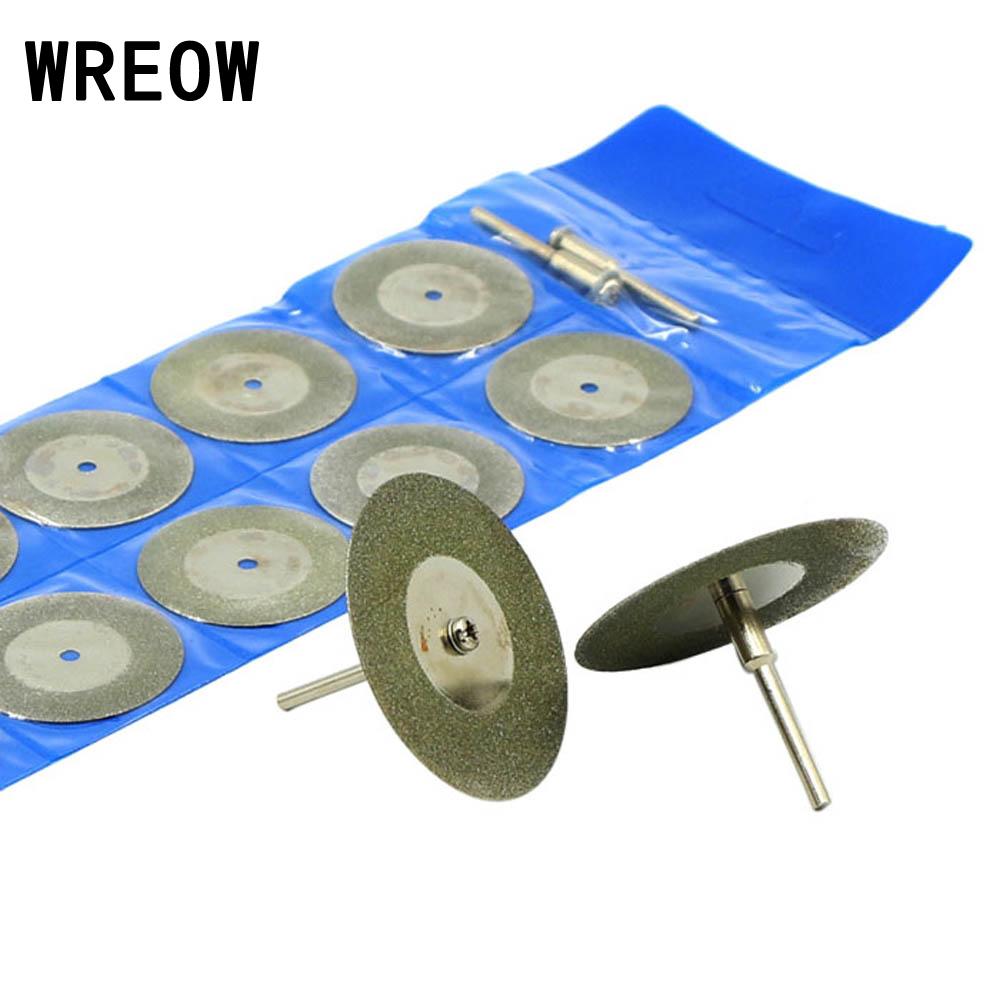 Diamond Grinding Wheel Lapidary - 10PCS 50mm mini cutting disc Diamond