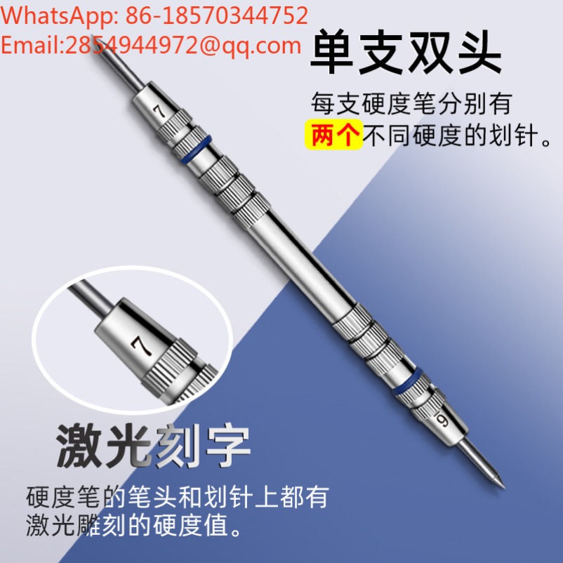 Hardness Test Pen Kit 2‑9 Grad - Gemstone Identification Kit 评论和价格