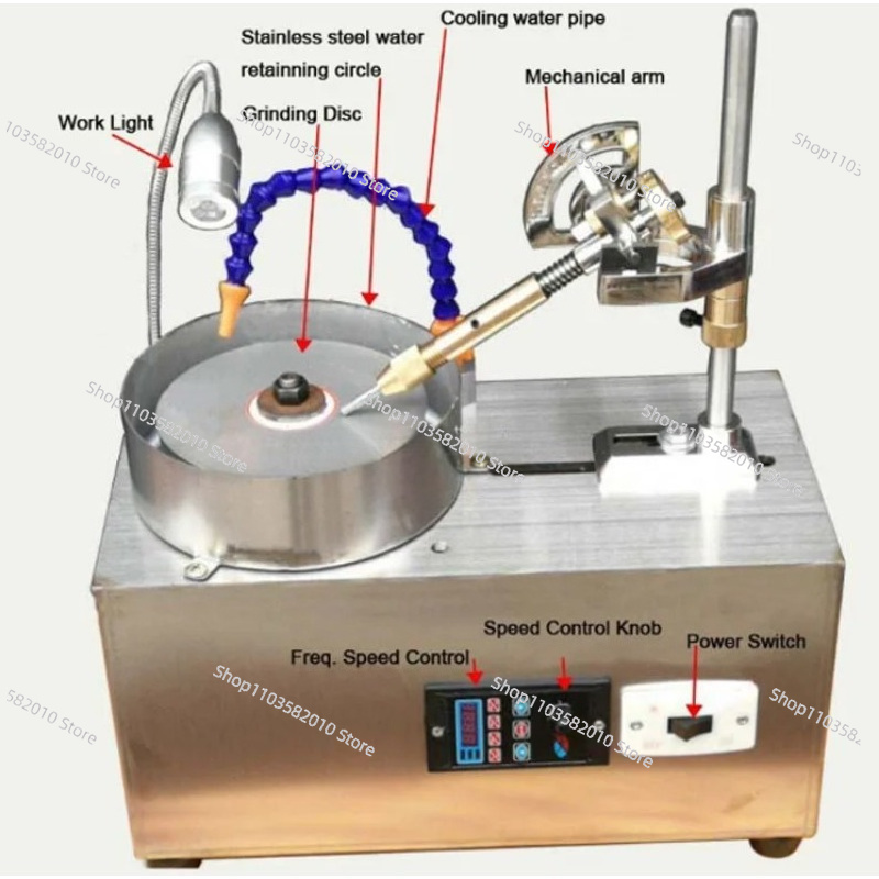 LS-0066 Gemstone Faceting Mach - Facet Machine Gemstone Cutting 评论和价格