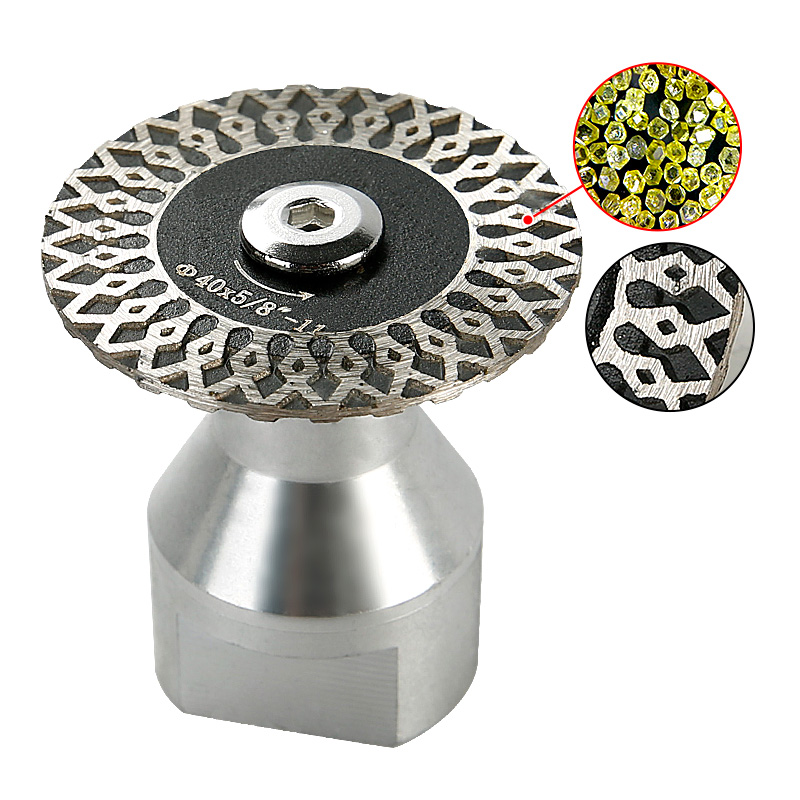 8PCS 40mm Diamond Saw Blade Cu - Diamond Grinding Wheel Lapidary 评论和价格