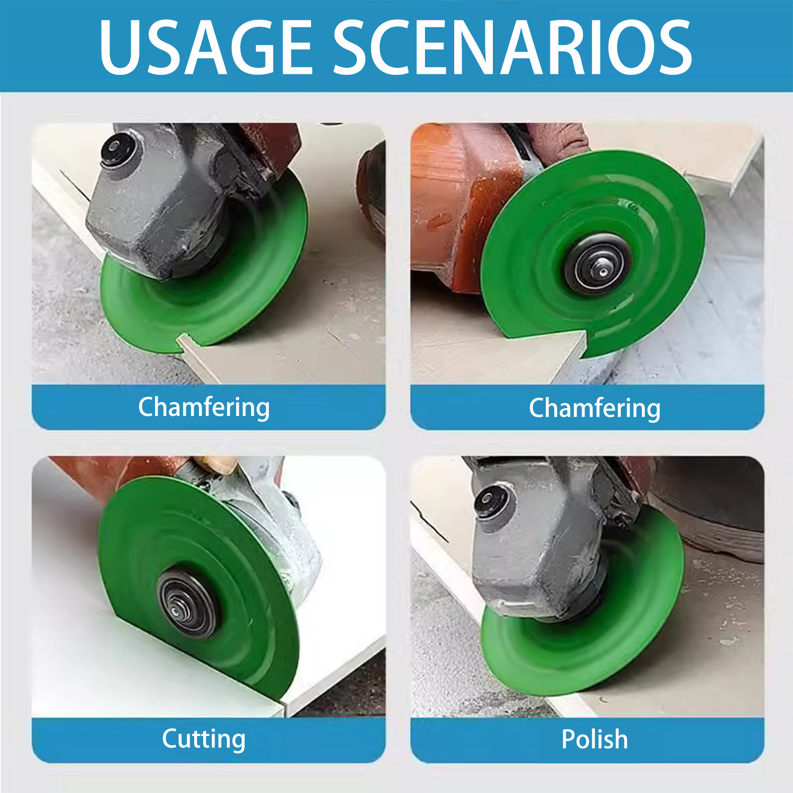 3/5Pc Tile Cutting Disc Super  - Diamond Grinding Wheel Lapidary 评论和价格