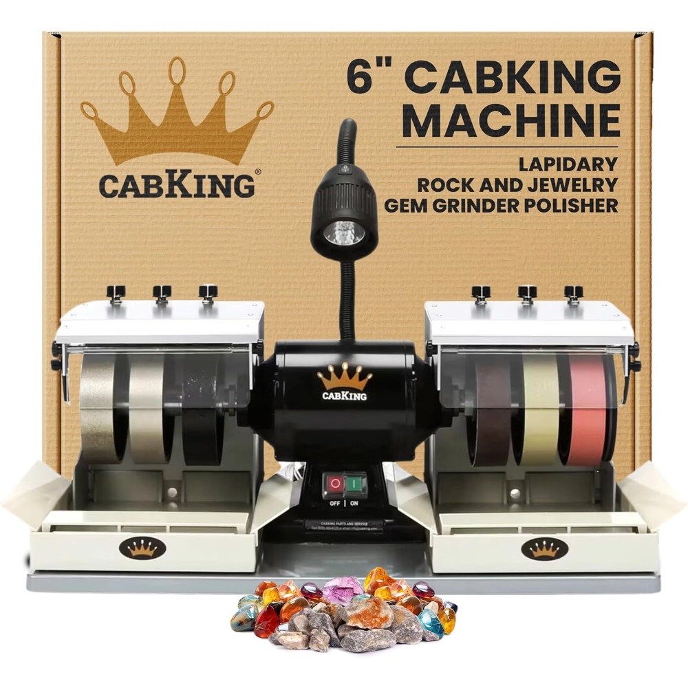 Cabbing Machine Lapidary Equip - Lapidary Grinder Cabbing Machine 评论和价格