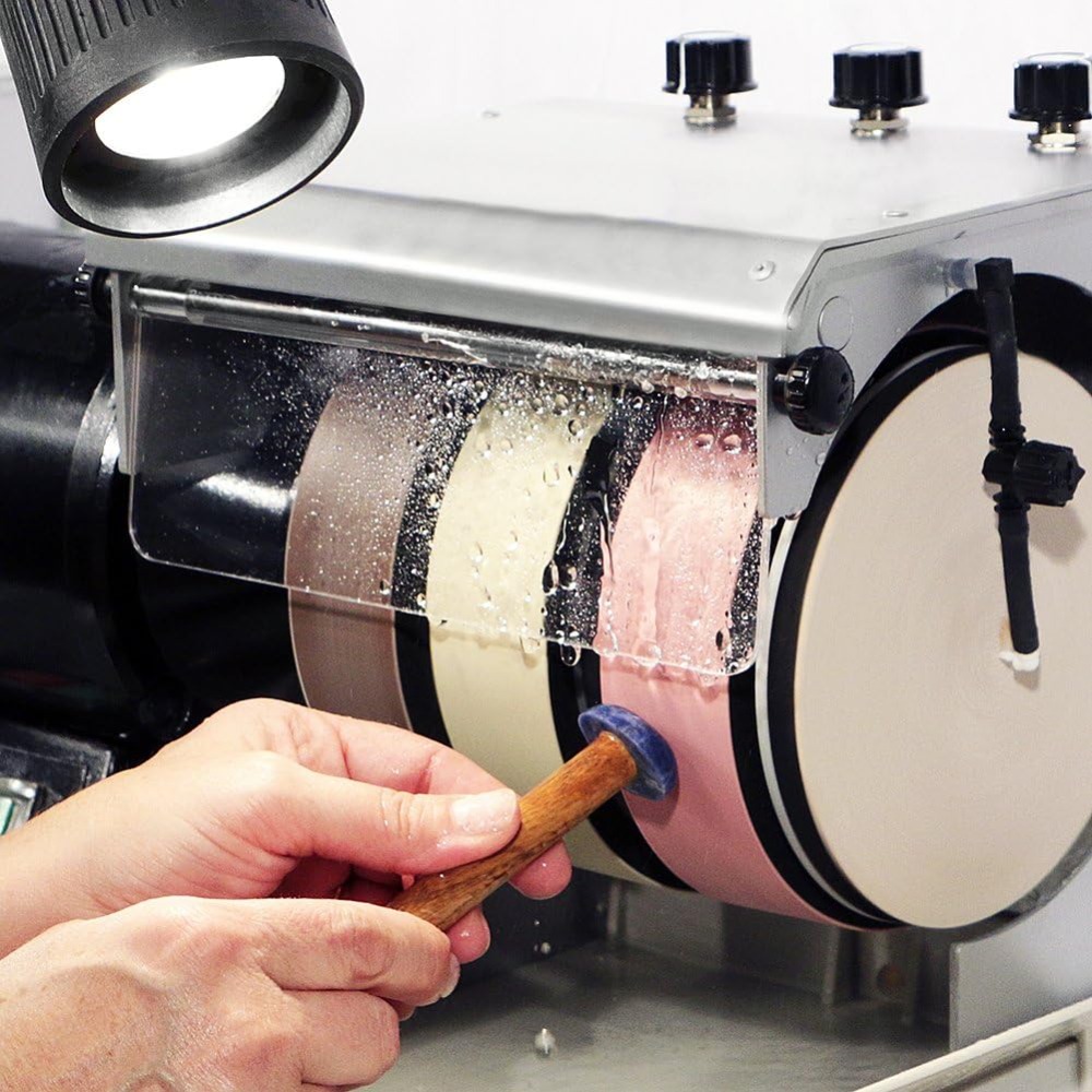 Cabbing Machine Lapidary Equip - Lapidary Grinder Cabbing Machine 评论和价格