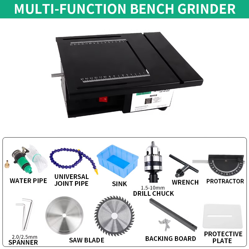 Portable Bench Grinder Gemston - Facet Machine Gemstone Cutting 评论和价格