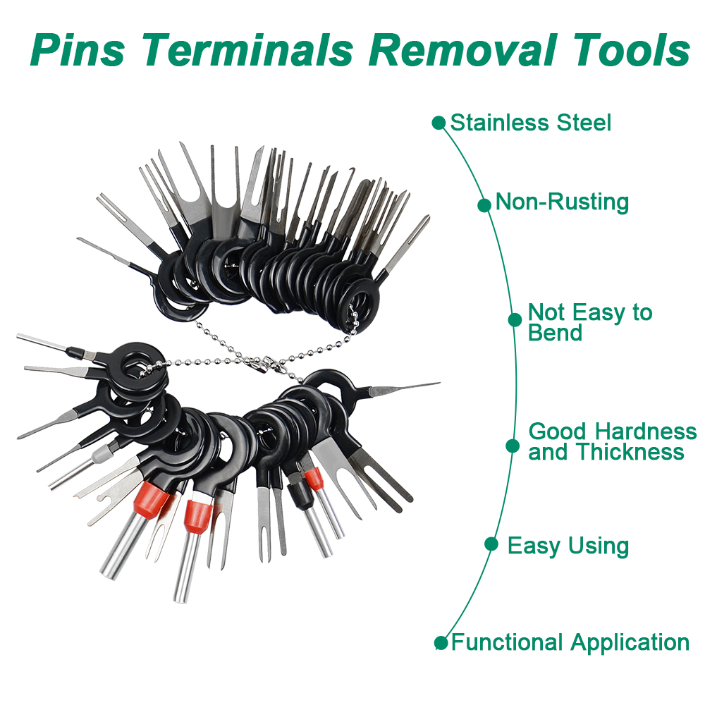 41/26pcs Car Terminal Removal  - Wire Wrapping Pliers Set 评论和价格