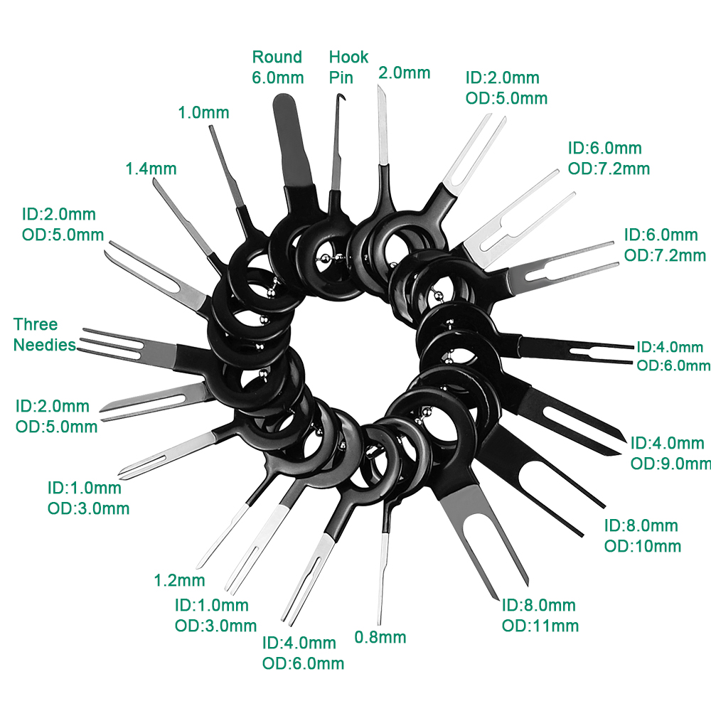 41/26pcs Car Terminal Removal  - Wire Wrapping Pliers Set 评论和价格