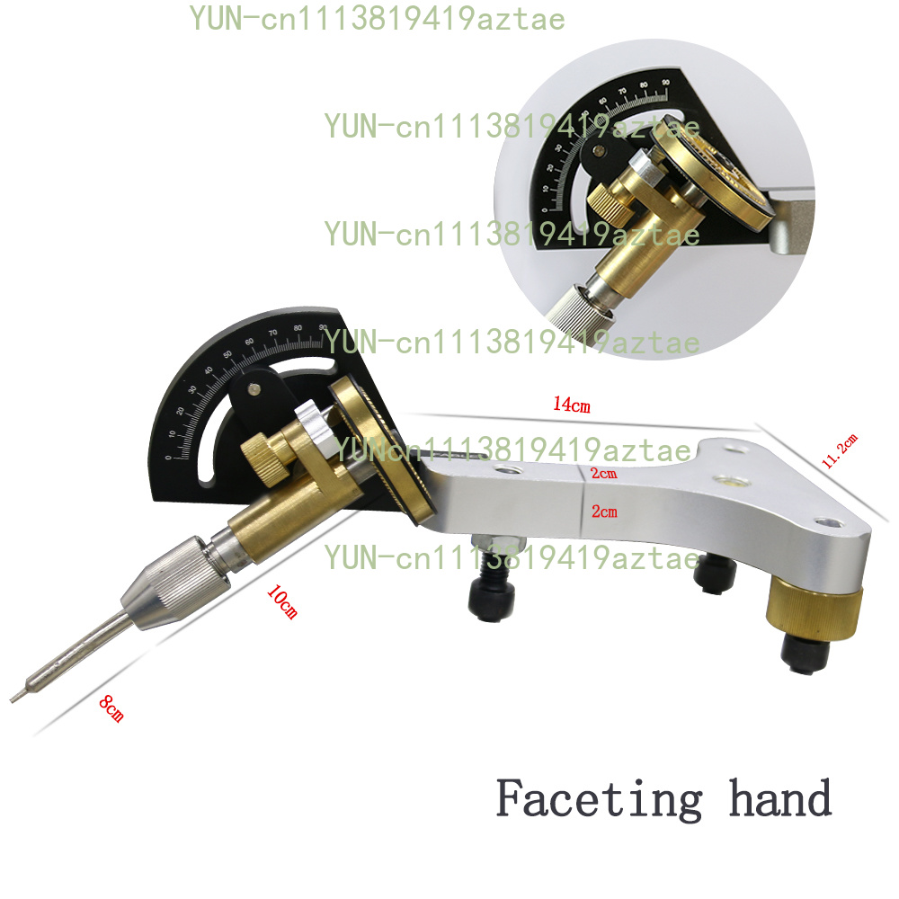Lapidary Gem Faceting Hand Too - Facet Machine Gemstone Cutting 评论和价格