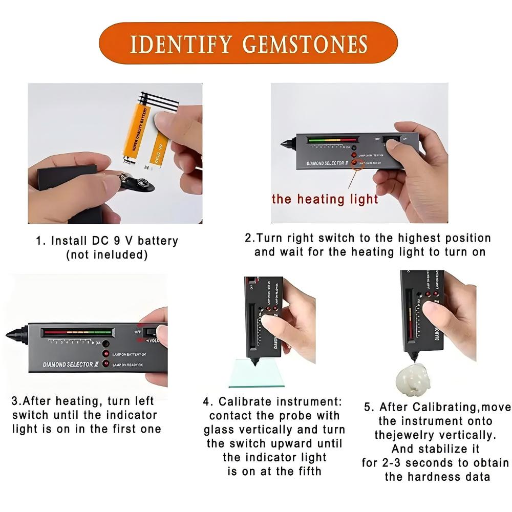 Yasumai Jewelry Diamond Tester - Gemstone Identification Kit 评论和价格