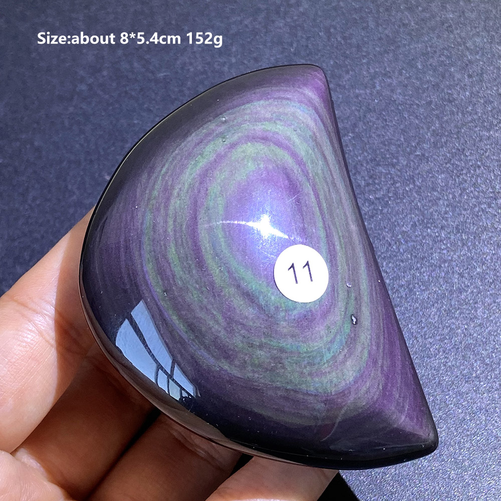 Natural Rainbow Obsidian Cryst - Gemstone Polishing Kit 评论和价格