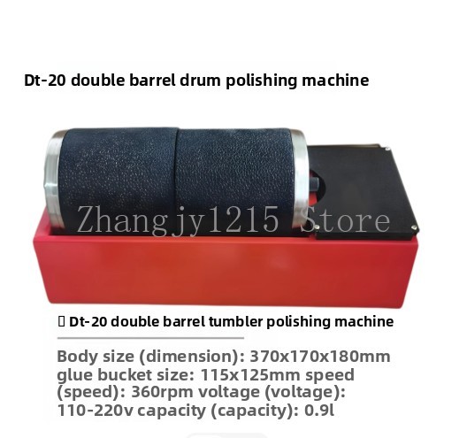 220v 2*3LB Dual Drum Rotary Ro - Rock Tumbler 3Lb Rotary 评论和价格