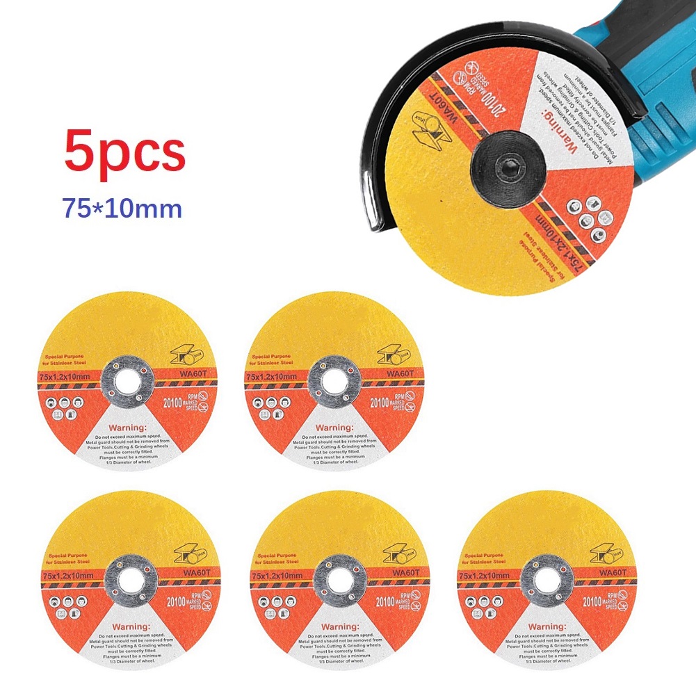 5pcs 75mm Circular Resin Saw B - Diamond Grinding Wheel Lapidary 评论和价格