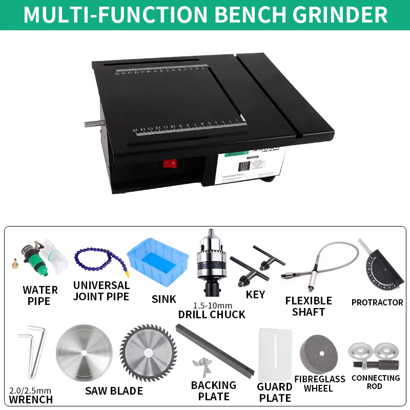 Portable Bench Grinder Gemston - Facet Machine Gemstone Cutting 评论和价格