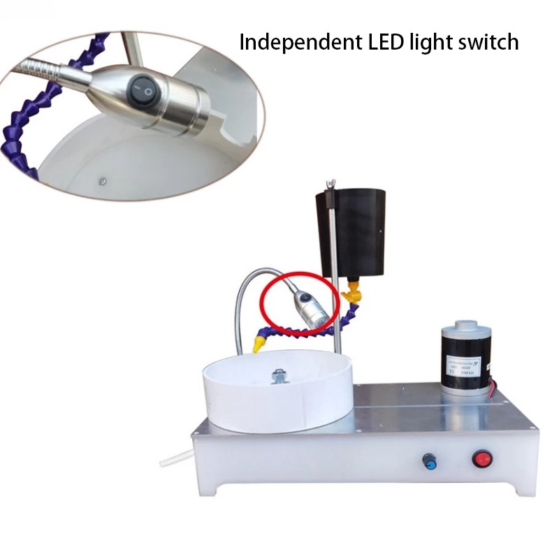 DC Stepless Speed Gem Faceting - Facet Machine Gemstone Cutting 评论和价格