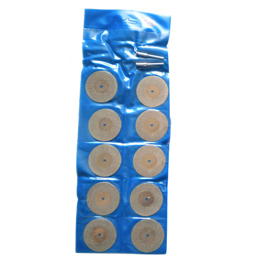 10PCS 50mm mini cutting disc D - Diamond Grinding Wheel Lapidary 评论和价格