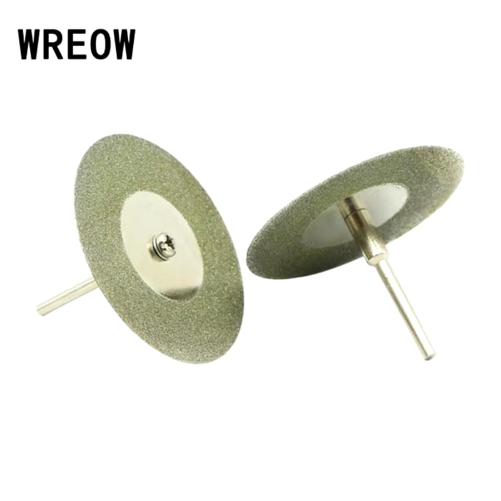 10PCS 50mm mini cutting disc D - Diamond Grinding Wheel Lapidary 评论和价格